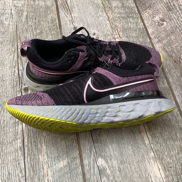 Nike React Infinity Run Flyknit 2 8.5 : Violet Dust/elemental Pink - Picture 2 of 10